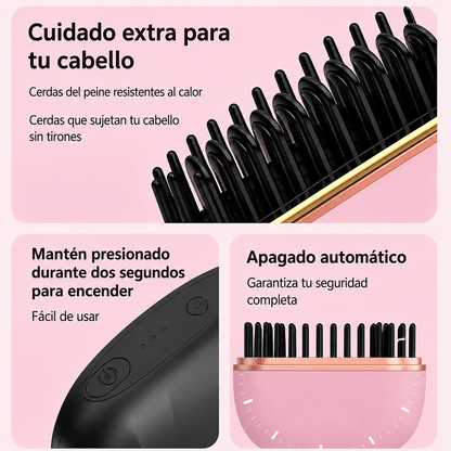 cepillo alisador portátil